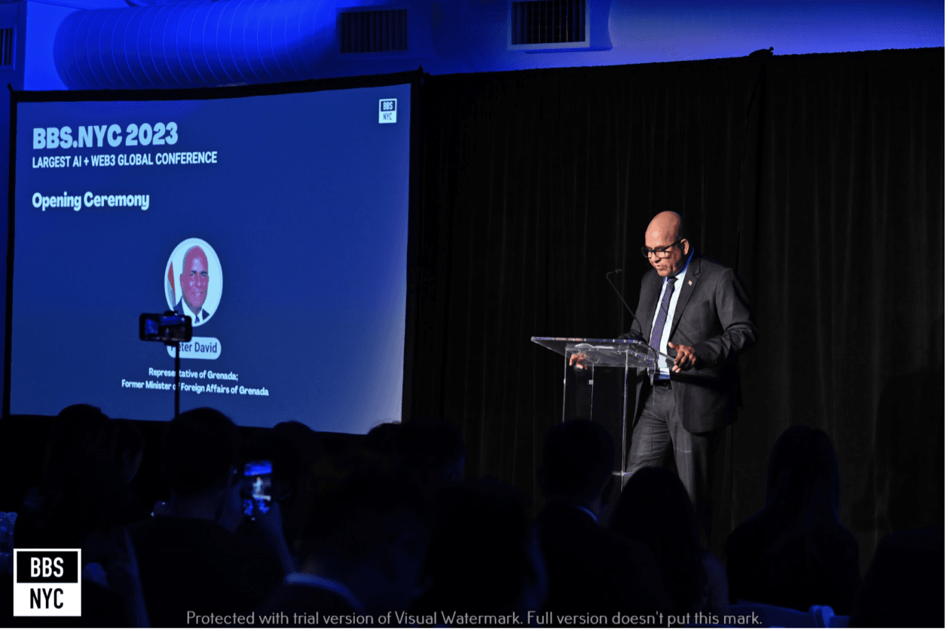 Opening ceremony at the BBSNYC 2023 conference